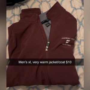 Men’s xl fairmont state basketball jacket